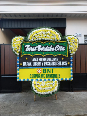 Papan Bunga Duka di Sukamenak