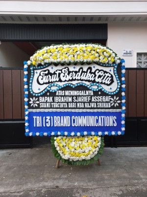 Papan Bunga Duka di Sukamenak